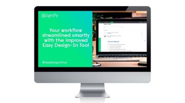 Interfaz de la herramienta Easy Design-In de Signify