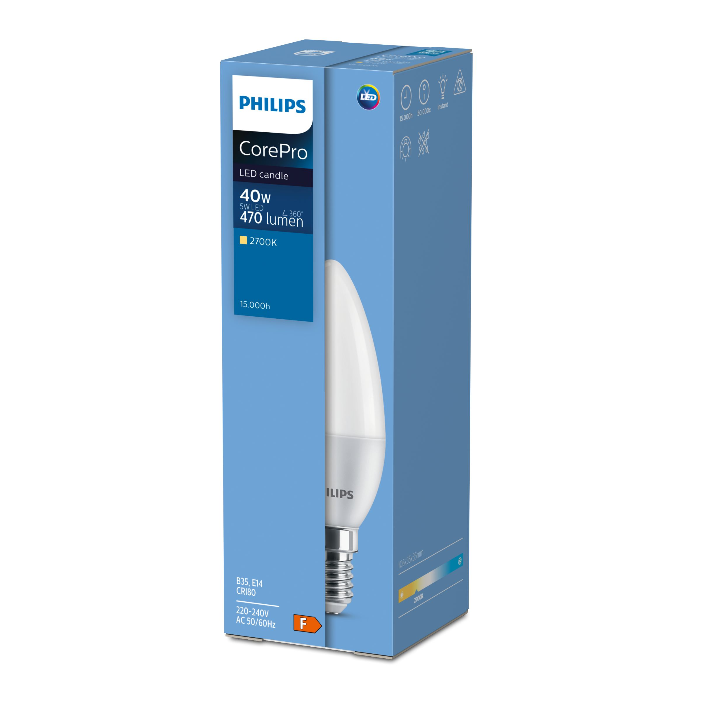 Philips Bombillas LED CorePro Glass (Página 2) | 8793379 | Signify España