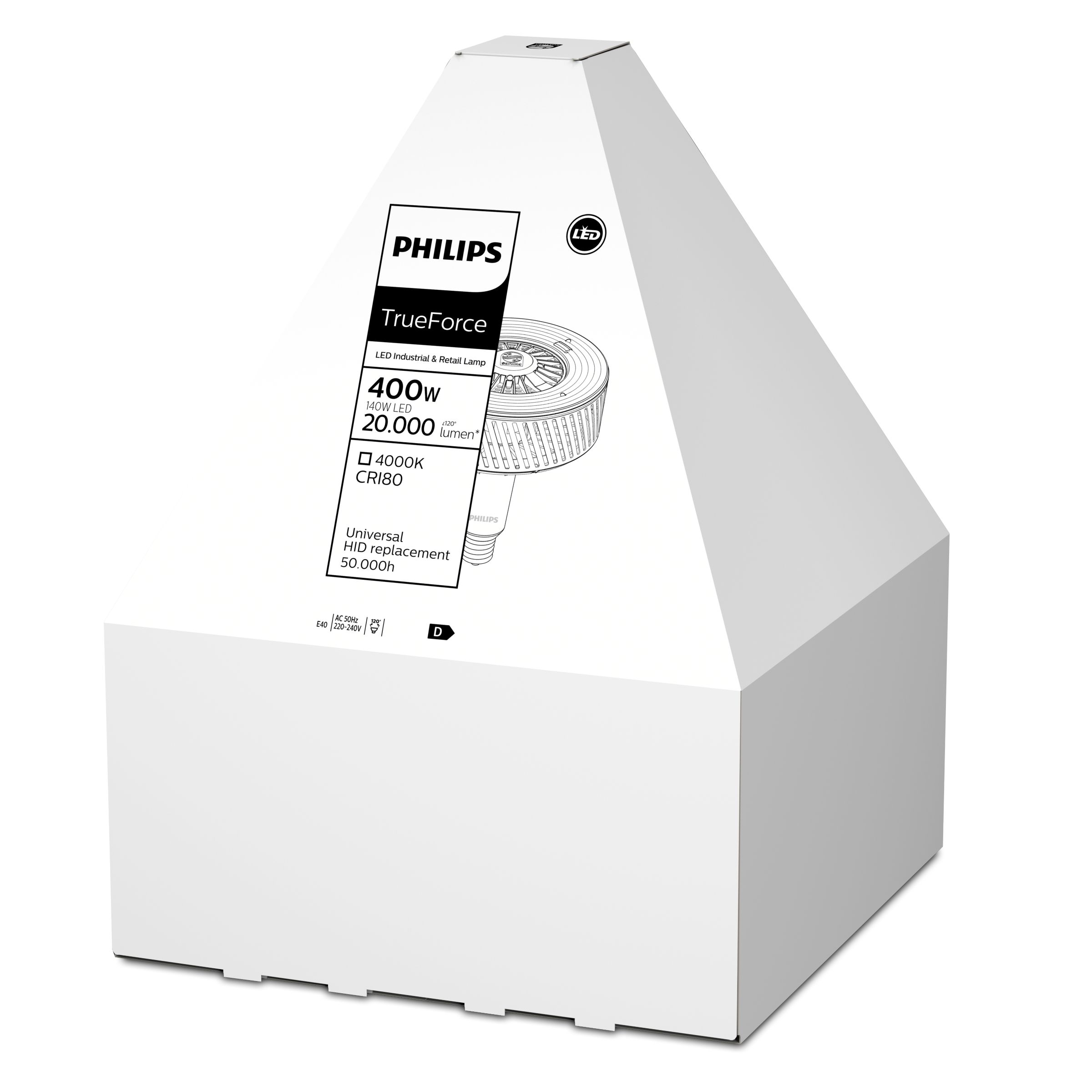 Philips TrueForce LED Industri og detaljhandel (Highbay – MH) | 6871562 ...
