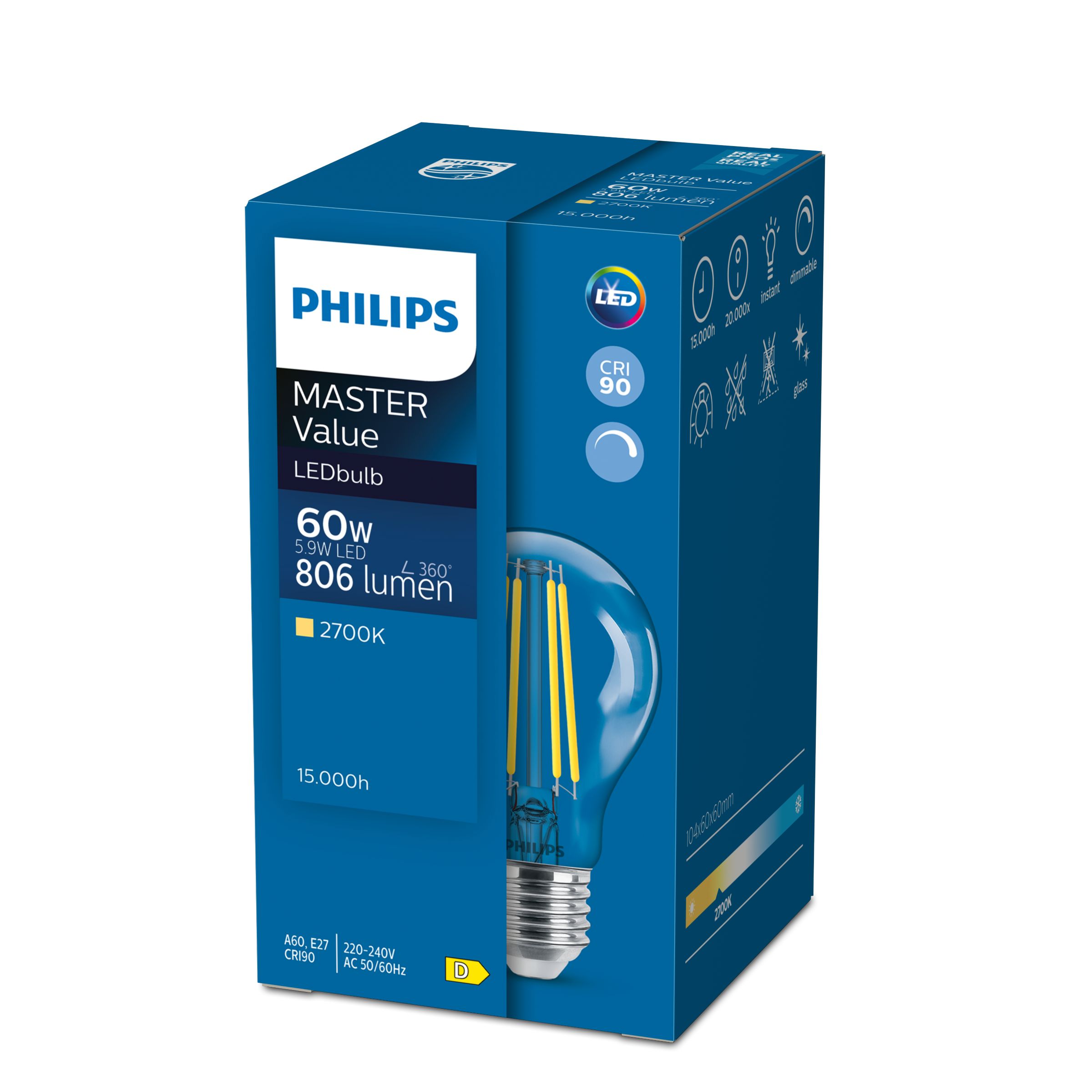 Philips MASTER Value Glass LED bulbs | 8793345 | Signify South Africa