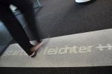 LED Teppich am Eingang zum BILD Newsroom 