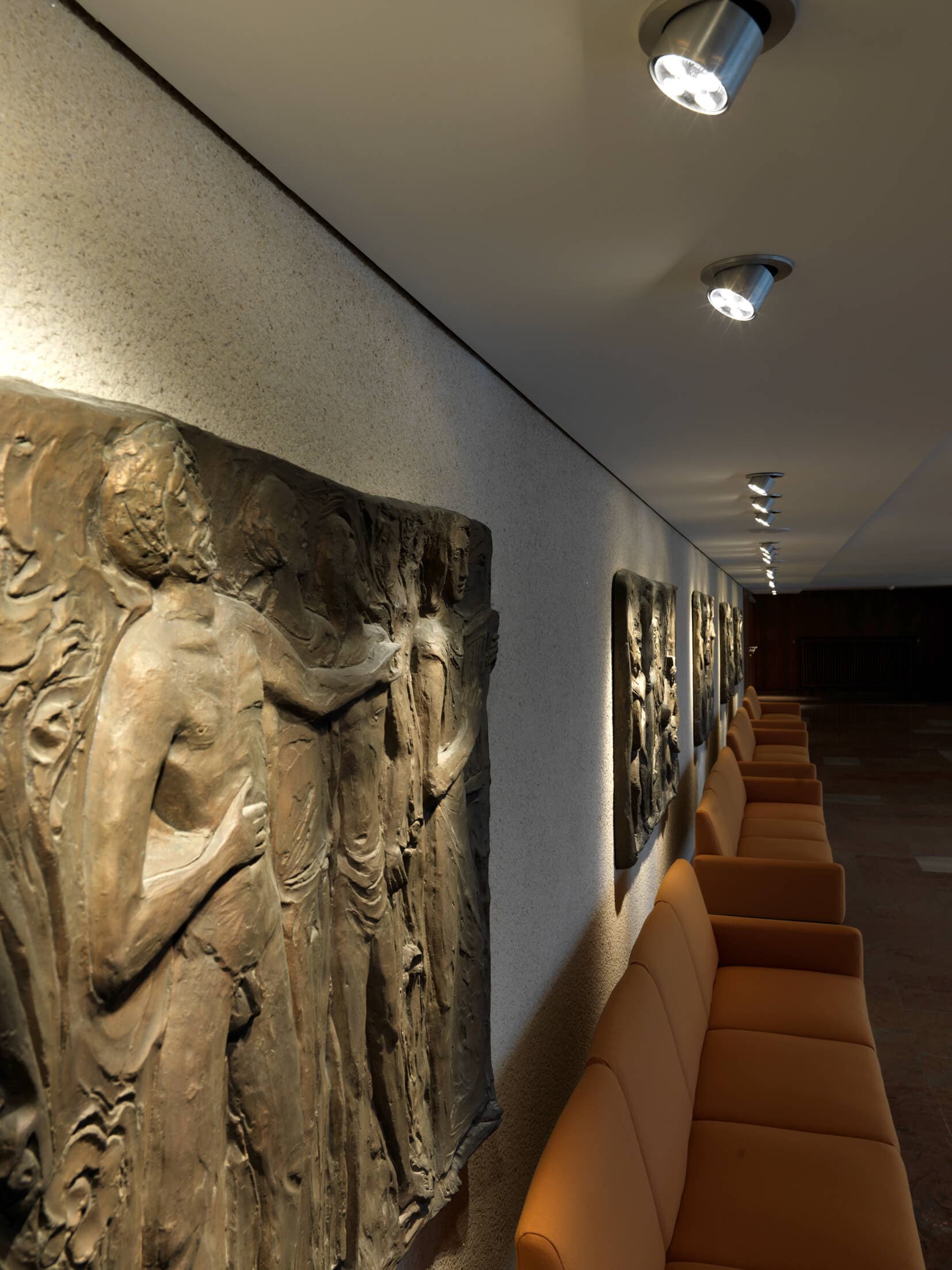 beleuchtungssanierung in der denkmalgeschutzten konzerthalle bad salzuflen