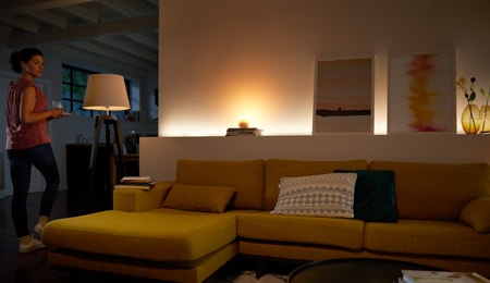 Philips hue Wohnzimmer