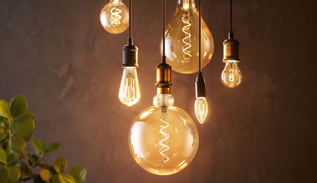 Vintage LED-Lampen von Philips Lighting