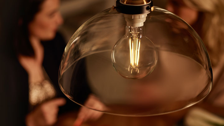 Philips classic LED bulb hero on