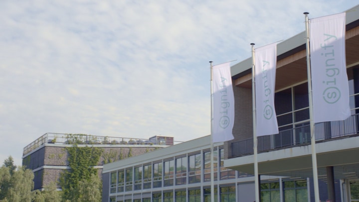 Signify HQ at Hight Tech Campus Eindhoven (PAN shot)