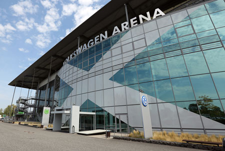 Philips LED pitch lighting for Volkswagen Arena in Germany