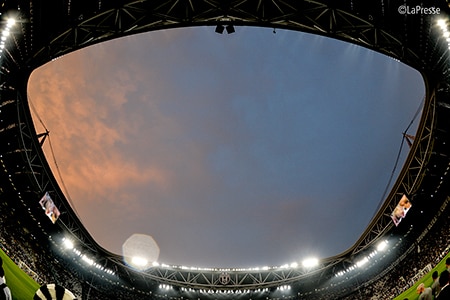 Juventus pitch lighting system