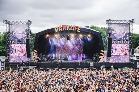 Philips Showline strobe lights pack a festival-sized punch for Wilkinson Live at Parklife