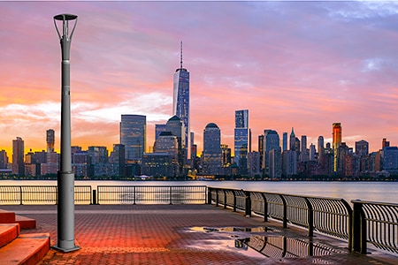 Philips Lighting American Tower Pole and Background