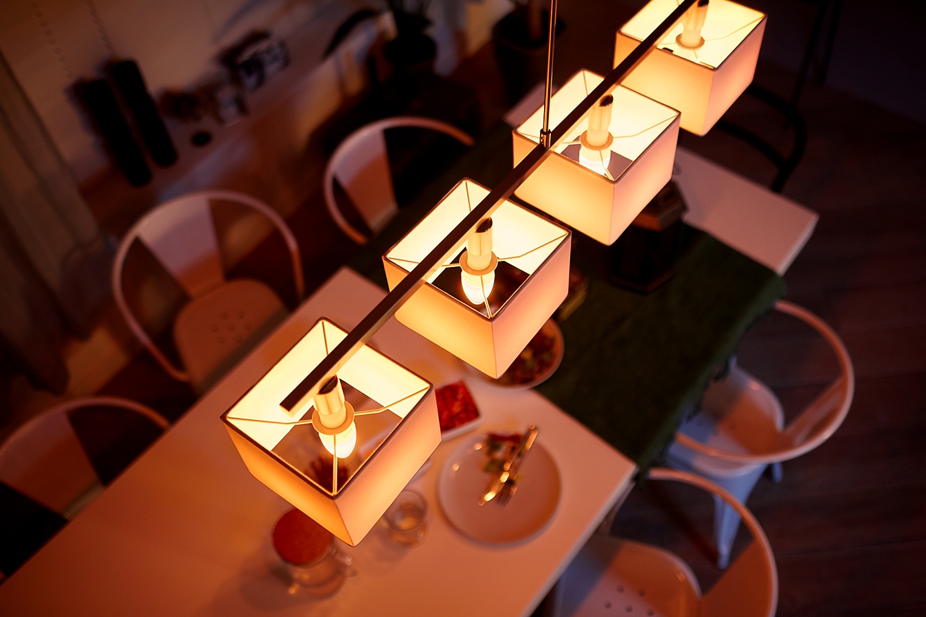 Bring your candle lit dinner into the 21st century with the new Philips Hue E14 candle Philips Lighting