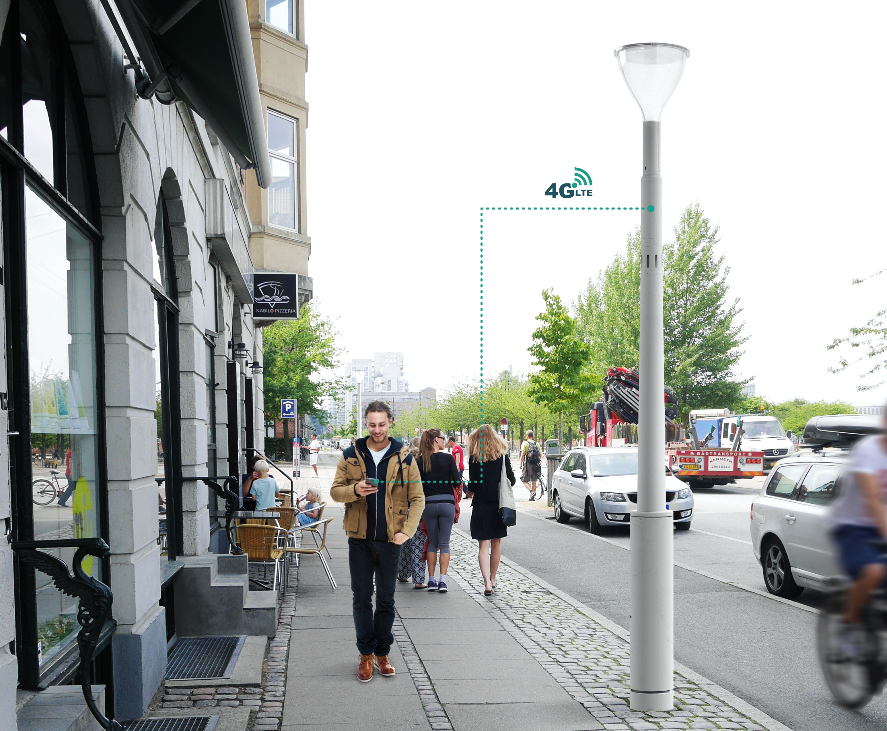 Philips pole sales light