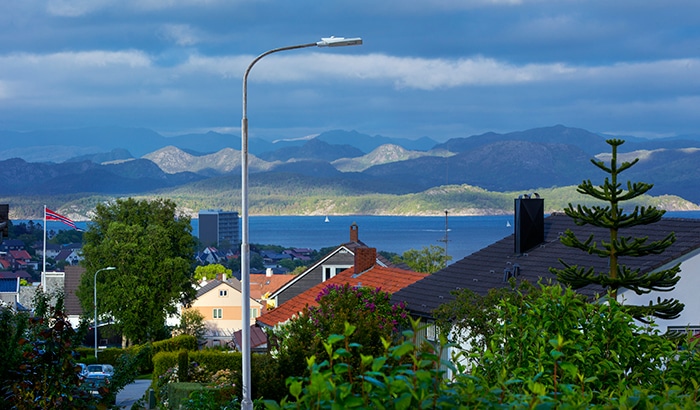 Philips luma store street light