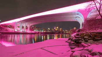Philips Lighting Bridge Minnaepolis