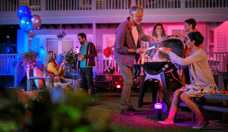Extend your smart lighting system this summer with the new Philips Hue outdoor range