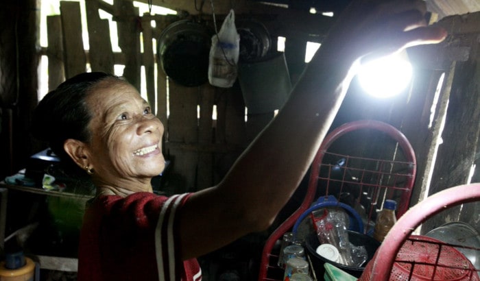 Bright energy saving villages, Indonesia