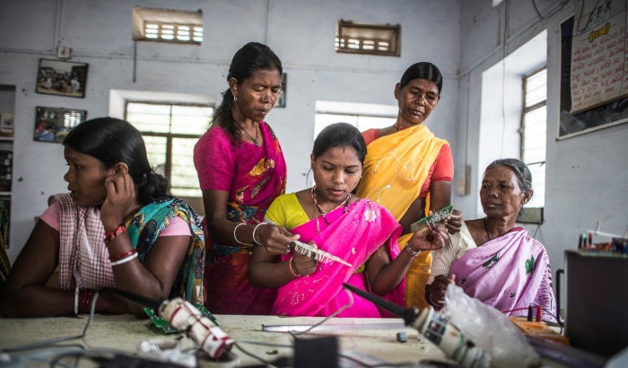 Powering the Solar Mamas at Barefoot College