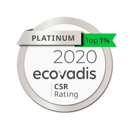 2020 Ecovadis CSR rating