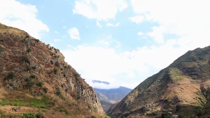 Hydropower plants which generate clean renewable electricity across rural south western China