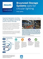 Bruynzeel storage systems opts for circular lighting