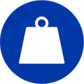 Icon of weight