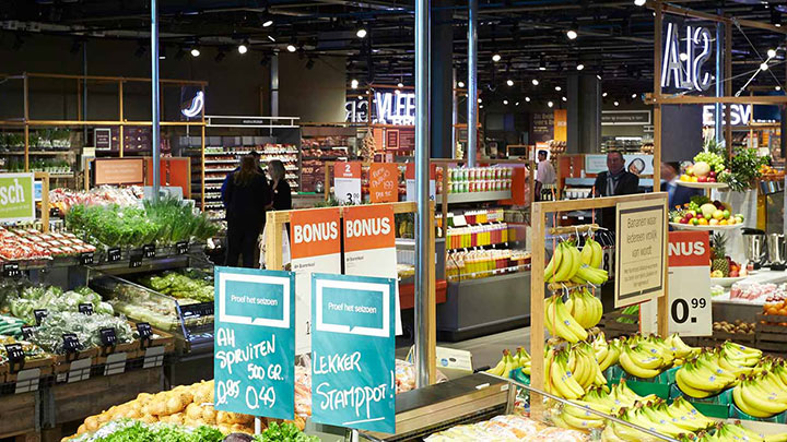 Lighting recipes for FreshFood retailers