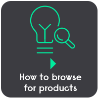 How to browse for product