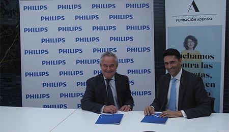 Philips Lighting y la Fundación Adecco firman un acuerdo para promover la inserción laboral de las personas con discapacidad 2