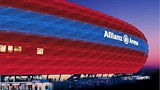 Wizualizacja projektu iluminacji Allianz Arena z rozwiązaniami Philips LED