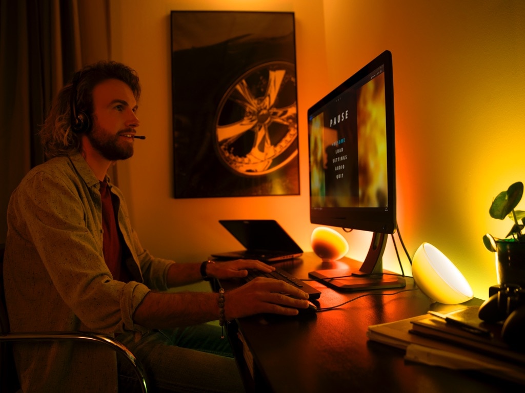Basic light control – Hue gaming experience