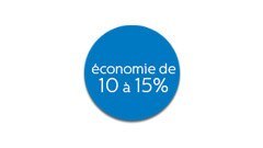 Economie de 10 a 15 %