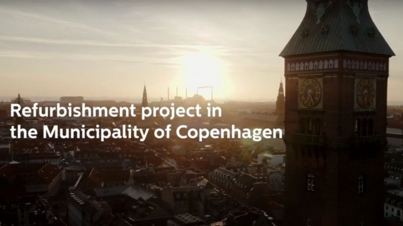 Major energy savings for 95 buildings in the Danish capital