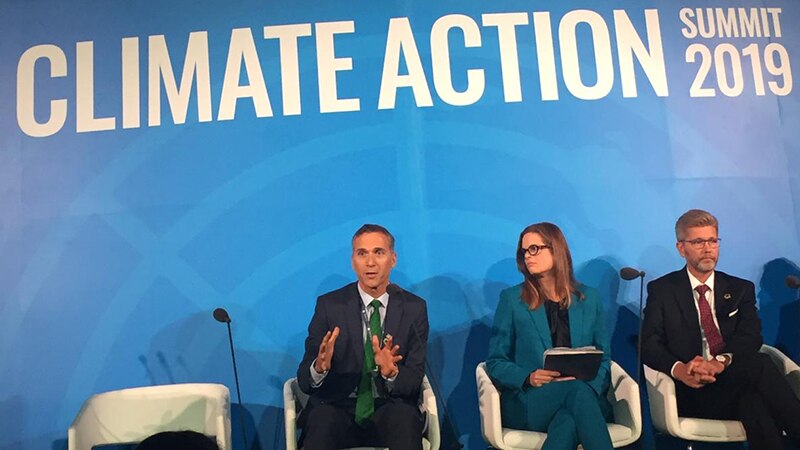 Eric Rondolat at UN Climate Summit