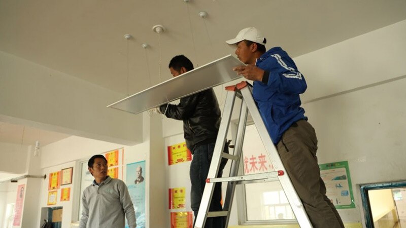China classroom rooflighting