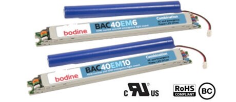 Bodine - BAC40EM10 and BAC40EM6