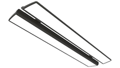 EyeLine LED suspended graphite grey
