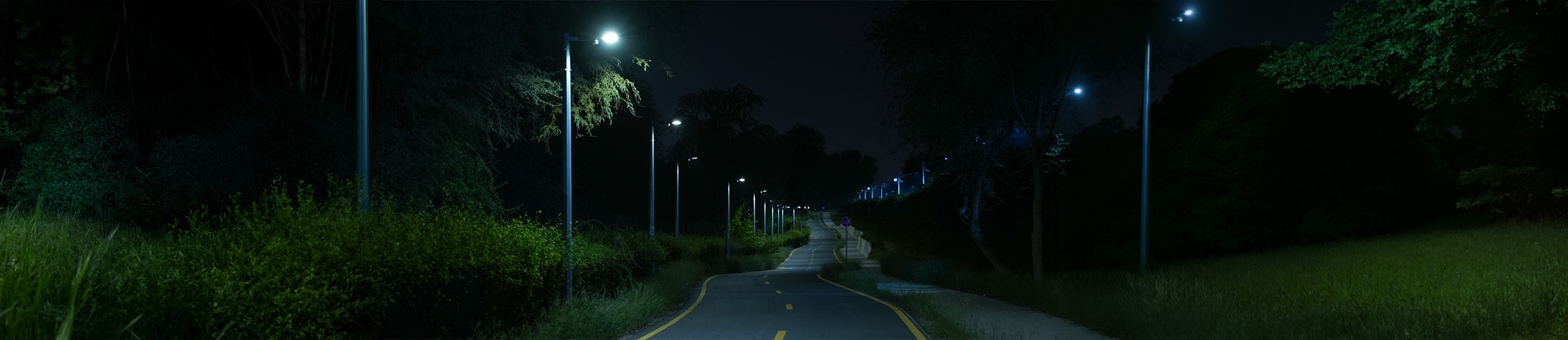 UrbanFlex Smart Lighting for Mushrif Park Cycling Track, Dubai