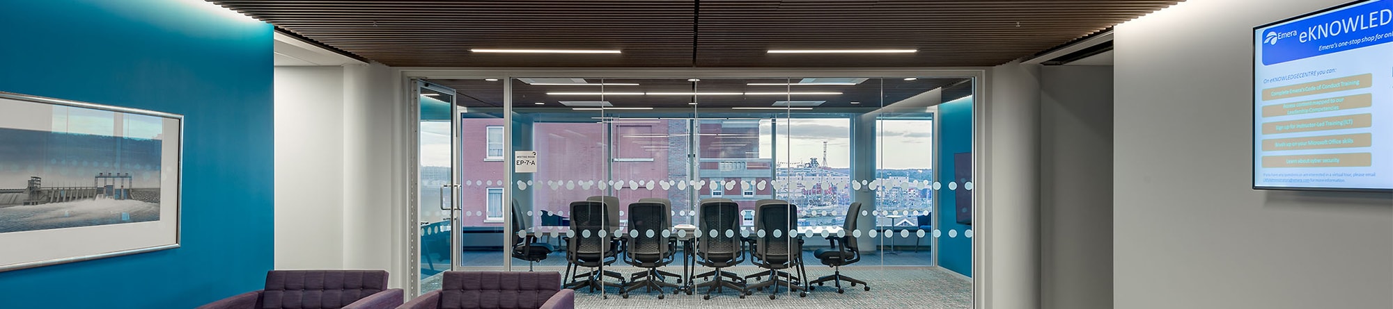 Flexible and scalable connected lighting system at Emera Place