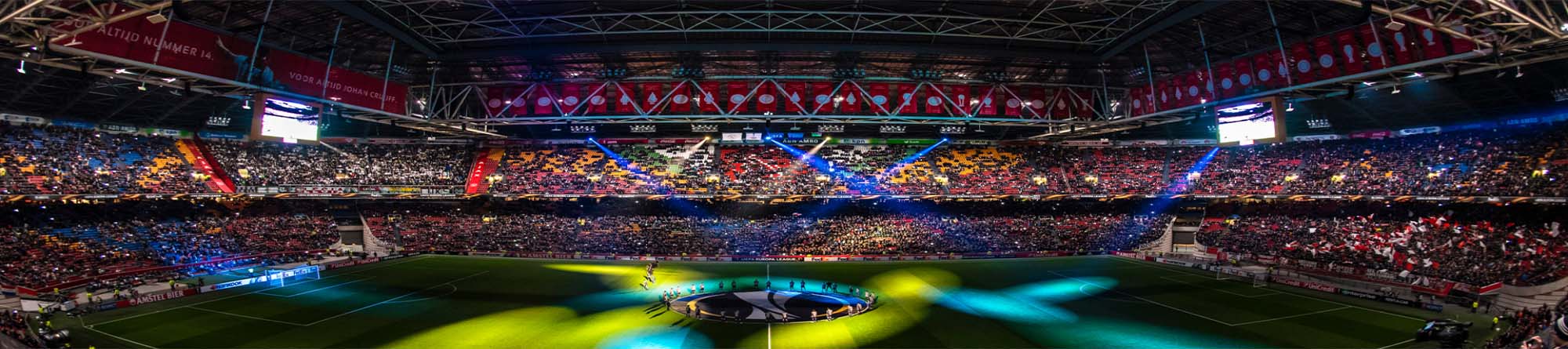 Dynamic arena lighting perfect for fans and broadcasters