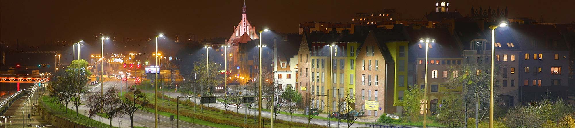 Szczecin is greener with connected LED lighting