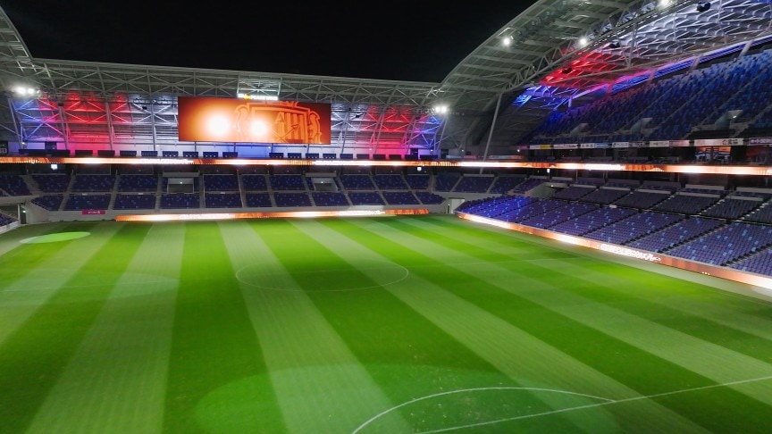 Stadium lighting for illuminate experience