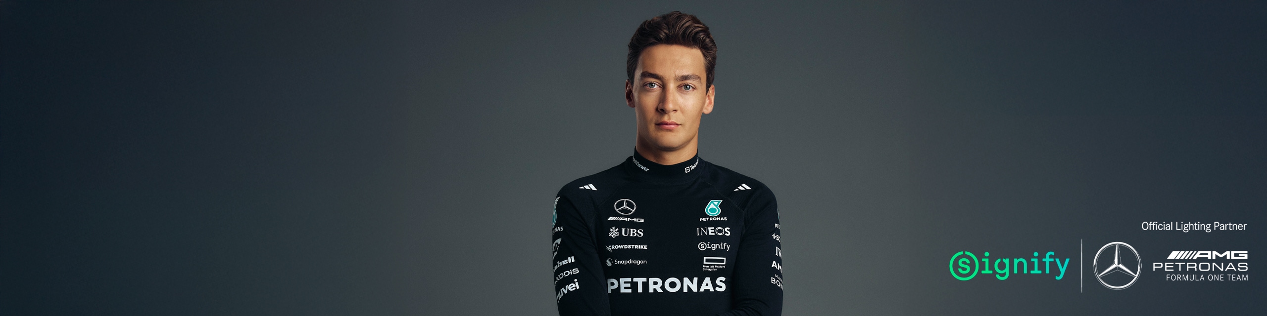 Formula 1 driver George Russell praises Signify’s NatureConnect