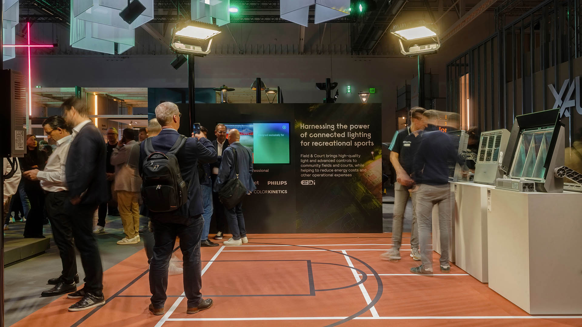 Iluminação esportiva e de arenas