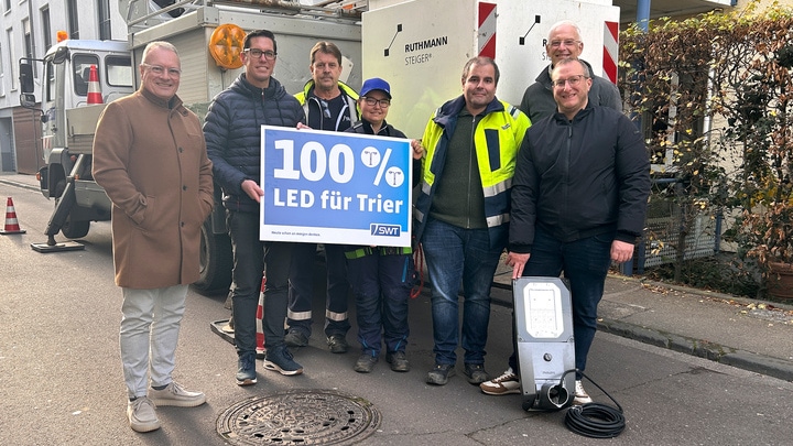 Trier setzt vollständig auf vernetzte LED-Beleuchtung von Signify 