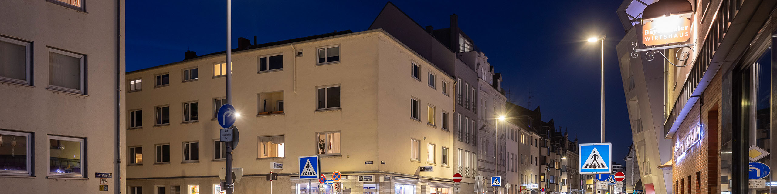 Köln startet Pilotprojekt mit Tunable Beam Technologie von Signify