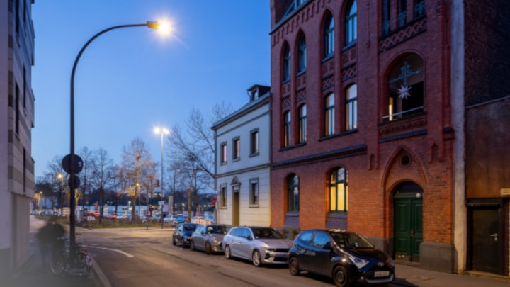 Straßenbeleuchtung in Köln
