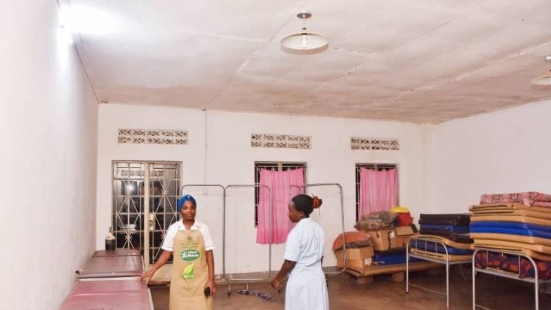 Ugandan Covid relief hospital