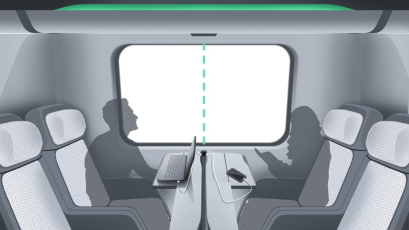 Connectivity on track graphic