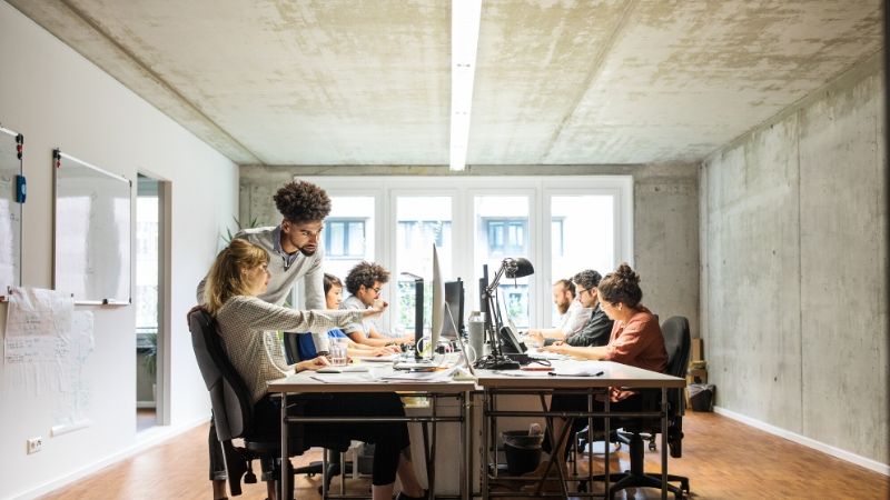 LiFi meeting room