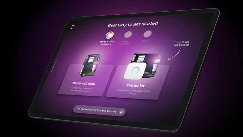 Philips Hue in-store app gen2